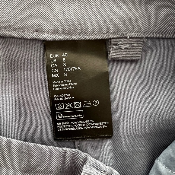 H&M - Wide leg flowy trousers - Picture 3 of 4